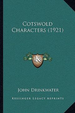 portada cotswold characters (1921) (in English)