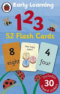 portada Ladybird Early Learning: 123 Flash Cards (en Inglés)