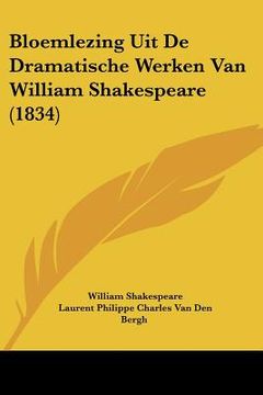 portada Bloemlezing Uit De Dramatische Werken Van William Shakespeare (1834)