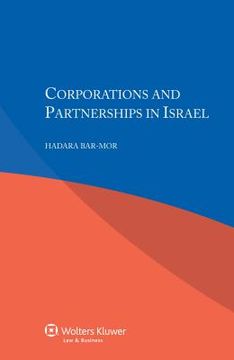 portada Corporations and Partnerships in Israel (en Inglés)