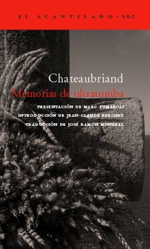 portada Memorias de Ultratumba (Estuche 2 Vols. ) (in Spanish)