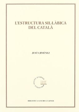 portada L'estructura sil·làbica del català (Biblioteca Sanchis Guarner)