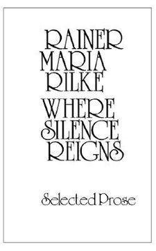 portada where silence reigns (en Inglés)