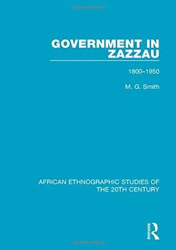 portada Government in Zazzau: 1800-1950 (en Inglés)