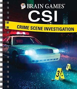 portada Brain Games Csi: Crime Scene Investigation (en Inglés)