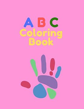 portada Abc Coloring Book: High-Quality Black&White Alphabet Coloring Book for Kids. Toddler abc Coloring Book 