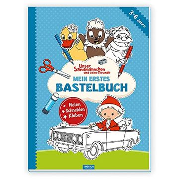 portada Trötsch Unser Sandmännchen Mein Erstes Bastelbuch (en Alemán)