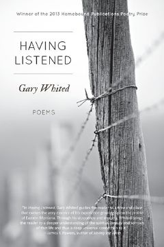 portada Having Listened: Poems