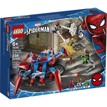 LEGO™ Marvel Spider-Man: Spider-Man vs. Doc Ock 76148 Superhero Action Figure Adventure Playset Motorcycle Battle Building Toy (234 Pieces)