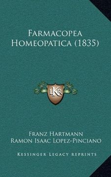 portada Farmacopea Homeopatica (1835) (in Spanish)