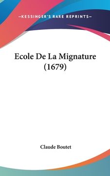 portada Ecole de La Mignature (1679) (en Francés)