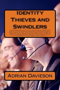 portada Identity Thieves and Swindlers (en Inglés)
