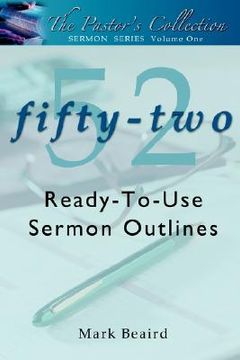 portada the pastor's collection sermon series volume 1: 52 ready-to-use sermon outlines