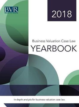 portada Business Valuation Case law Yearbook, 2018 Edition (en Inglés)