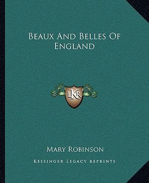 portada beaux and belles of england (en Inglés)