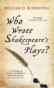 portada Who Wrote Shakespeare's Plays? (en Inglés)