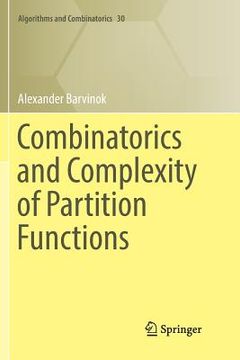 portada Combinatorics and Complexity of Partition Functions (in English)