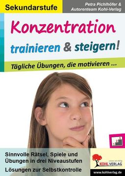 portada Konzentration Trainieren & Steigern! / Sekundarstufe (en Alemán)