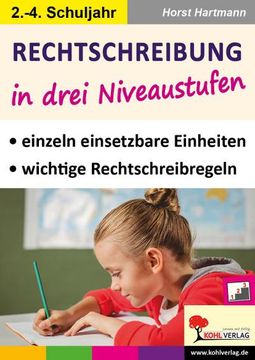portada Rechtschreibung in Drei Niveaustufen / Klasse 2-4 (en Alemán)