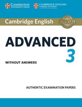 portada Cambridge English Advanced 3. Student's Book Without Answers