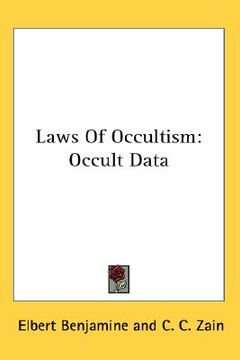portada laws of occultism: occult data (in English)
