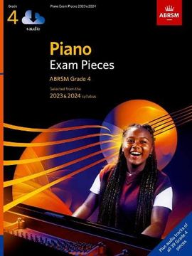 portada Piano Exam Pieces 2023 & 2024, Abrsm Grade 4, With Audio (en Inglés)