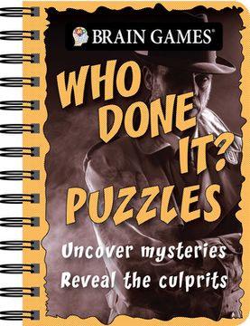 portada Brain Games - To Go - Who Done It? Puzzles: Uncover Mysteries. Reveal the Culprit (in English)