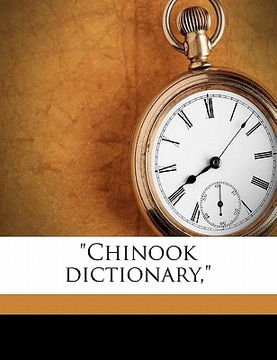 portada chinook dictionary, (en Inglés)