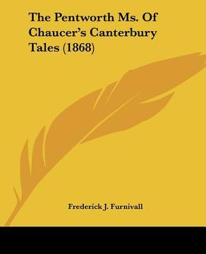 portada the pentworth ms. of chaucer's canterbury tales (1868)