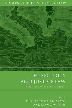portada EU Security and Justice Law (en Inglés)