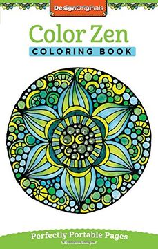 portada Color Zen Coloring Book: On-The-Go! (On-The-Go! Coloring Book) (en Inglés)