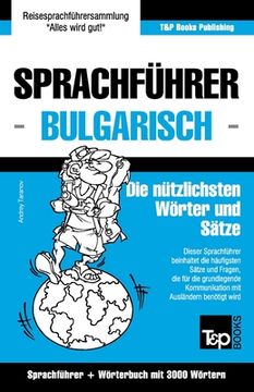 portada Sprachführer Deutsch-Bulgarisch und Thematischer Wortschatz mit 3000 Wörtern (en Alemán)