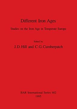 portada Different Iron Ages: Studies on the Iron age in Temperate Europe (602) (British Archaeological Reports International Series) (en Inglés)