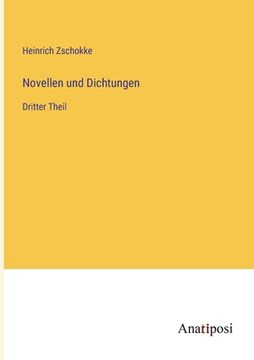 portada Novellen und Dichtungen: Dritter Theil (en Alemán)