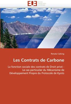 portada Les Contrats de Carbone