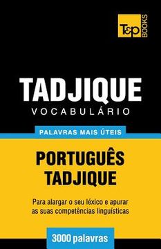 portada Vocabulário Português-Tadjique - 3000 palavras mais úteis (en Portugués)