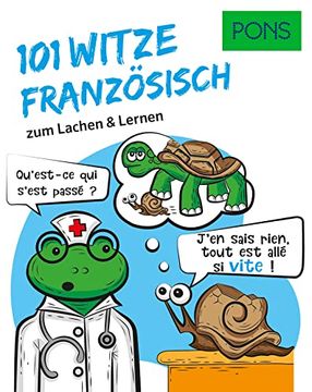 portada Pons 101 Französisch Witze zum Lachen und Lernen: Zum Lachen & Lernen (Pons 101 Witze) (en Alemán)