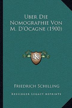 portada Uber Die Nomographie Von M. D'Ocagne (1900) (en Alemán)