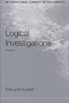 portada Logical Investigations Volume 1: Vol 1 (International Library of Philosophy) (en Inglés)