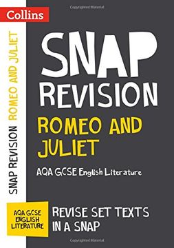 portada Collins Snap Revision Text Guides - Romeo and Juliet: Aqa GCSE English Literature (en Inglés)