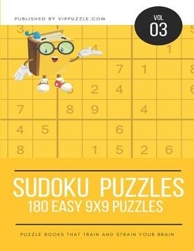 portada Sudoku Puzzles - 180 Easy 9x9 Puzzles (en Inglés)