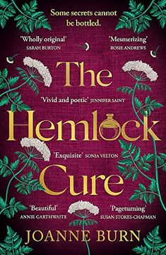 portada The Hemlock Cure: "a Beautifully Written Story of the Women of Eyam" Jennifer Saint, Author of Ariadne