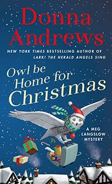 portada Owl be Home for Christmas: A meg Langslow Mystery (Meg Langslow Mysteries, 26) (en Inglés)