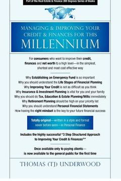 portada managing & improving your credit & finances for this millennium (en Inglés)