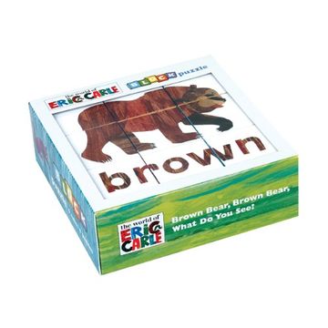 portada The World of Eric Carle  Brown Bear, Brown Bear What Do You See?  Block Puzzle