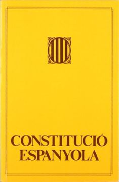 portada Constitucio Espanyola (3ª Ed. ) (en Catalá)