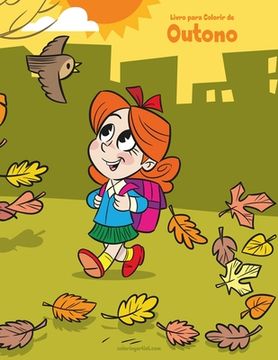 portada Livro para Colorir de Outono (en Portugués)