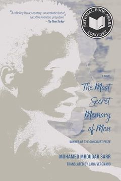 portada The Most Secret Memory of Men: A Novel (in English)