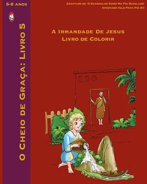 portada A Irmandade De Jesus Livro de Colorir (en Portugués)