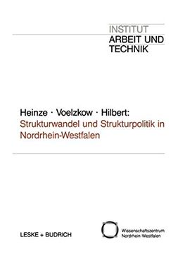 portada Strukturwandel Und Strukturpolitik in Nordrhein-Westfalen: Entwicklungstrends Und Forschungsperspektiven (in German)
